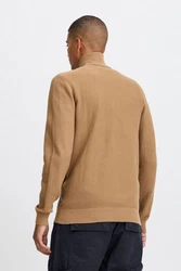 BLEND Strickjacke Braun/Beige/Khaki