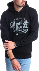 Jack & Jones Kapuzensweatshirt Logoprint Dunkelblau/Grau/Schwarz/Hellblau