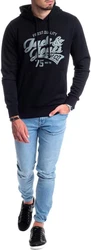 Jack & Jones Kapuzensweatshirt Logoprint Dunkelblau/Grau/Schwarz/Hellblau
