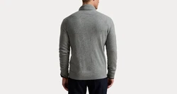 Polo Ralph Lauren Strickjacke mit Zip Grau/Dunkelgrau/Hellgrau
