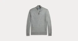 Polo Ralph Lauren Strickjacke mit Zip Grau/Dunkelgrau/Hellgrau