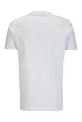 Replay T-Shirt Piece Dyed Heavy Cotton Jersey Türkis/Hellblau