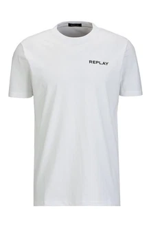 Replay T-Shirt Piece Dyed Heavy Cotton Jersey
