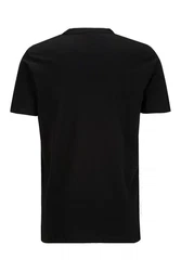 Replay T-Shirt Piece Dyed Heavy Cotton Jersey Blau/Schwarz/Rot
