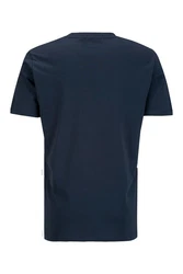 Replay T-Shirt Piece Dyed Heavy Cotton Jersey Dunkelblau/Blau/Türkis/Hellblau