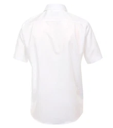 CASAMODA Kurzarmhemd Kent Comfort Fit NOS Weiß/Creme