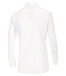 CASAMODA Langarmhemd Modern Fit Weiß/Creme