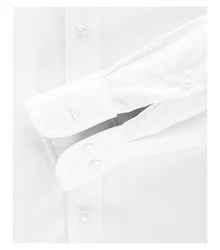 CASAMODA Langarmhemd Modern Fit Weiß/Creme