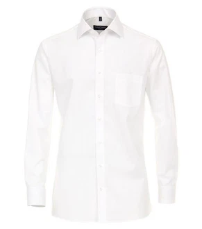 CASAMODA Langarmhemd Modern Fit Weiß/Creme