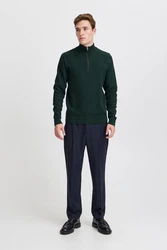 Casual Friday Troyer Pullover Karl dunkelgrn
