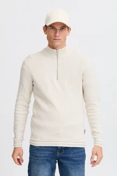Casual Friday Troyer Pullover Karl Khaki/Beige/Braun