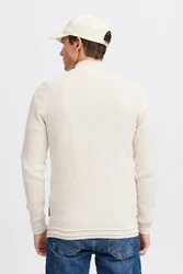 Casual Friday Troyer Pullover Karl Khaki/Beige/Braun
