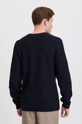 Casual Friday Strickpullover CFKARL Crew Neck Knit Dunkelblau