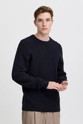 Casual Friday Strickpullover CFKARL Crew Neck Knit Dunkelblau