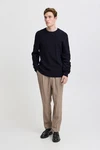 Casual Friday Strickpullover CFKARL Crew Neck Knit Dunkelblau