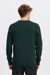 Casual Friday Strickpullover CFKARL Crew Neck Knit Dunkelgrün/Grün