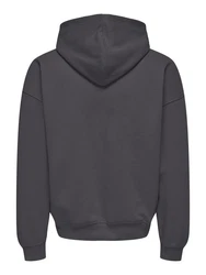 ONLY & SONS Hoodie Kapuzenpullover loose fit Kängurutasche Kapuze langarm (8157) Dunkelgrau (8157)
