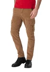 TIMEZONE Cargohose Regular Fit Slim Leg Klappentaschen (8023) Braun