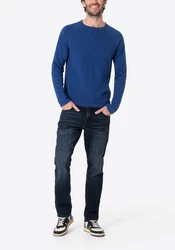 Timezone Slim-fit Jeans Five-Pocket (8024) Blau