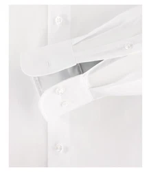 CASAMODA Langarmhemd Comfort Fit Weiß/Creme