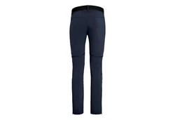 Salewa Outdoorhose Pedroc Durastretch Zip Off Softshellhose Dunkelblau/Grau/Blau/Dunkelgrau/Hellgrau/Khaki