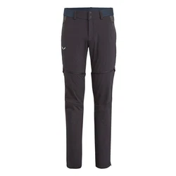 Salewa Outdoorhose Pedroc Durastretch Zip Off Softshellhose Dunkelblau/Grau/Blau/Dunkelgrau/Hellgrau/Khaki