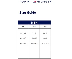 TOMMY HILFIGER Herren Socken 6er Pack Men's Quarter schwarz
