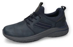 Dockers by Gerli Sneaker, Freizeitschuh, Schnürschuh Blau/Dunkelblau/Hellblau