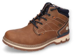 Dockers by Gerli Schnürboots mit herausnehmbarer Innensohle Braun/Beige