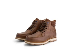 Travelin' Lemvig Men Schnürboots Cognac