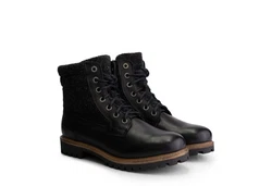 Travelin' Visnes Men Schnürboots Schwarz