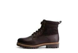 Travelin' Visnes Men Schnürboots Dunkelbraun