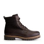 Travelin' Visnes Men Schnürboots Dunkelbraun