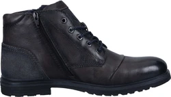 bugatti Stiefel aus Leder Blau/Dunkelblau