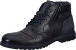 bugatti Stiefel aus Leder Blau/Dunkelblau