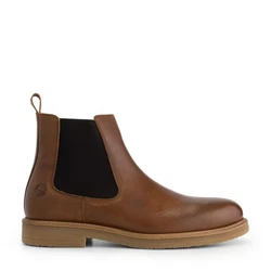Travelin' Glaston Men Chelseaboots Cognac