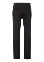 John Devin Stretch-Hose regular-fit Dunkelblau/Dunkelgrau/Lila