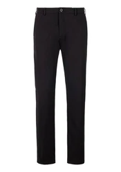John Devin Stretch-Hose regular-fit Dunkelblau/Dunkelgrau/Lila