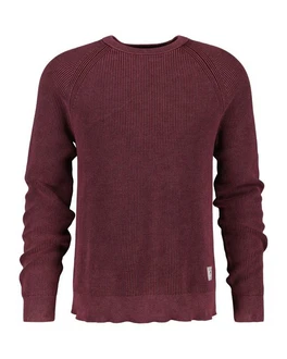 Gant Rundhalspullover WASHED RIB C-NECK