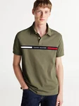 Tommy Hilfiger Poloshirt HILFIGER CHEST INSERT REG POLO navy/grn/rot/wei