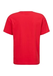HUGO T-Shirt Laze T-Shirt mit Rundhalsausschnitt Rot