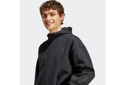 adidas Sportswear Kapuzensweatshirt M Z.N.E. FZ Dunkelgrau/Schwarz/Dunkelblau/Hellgrau/Grau