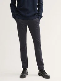 Chinohose TTTRAVIS Slim Chino Hose aus Piqu Jersey Reiverschlusstasche