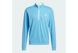ADIDAS GOLF Sportsweatshirt LIGHTWEIGHT HALF-ZIP OBERTEIL Hellblau/Blau
