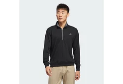 ADIDAS GOLF Sportsweatshirt LIGHTWEIGHT HALF-ZIP OBERTEIL Dunkelgrau/Braun/Schwarz/Hellgrau/Grau