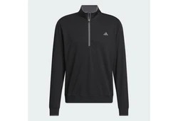 ADIDAS GOLF Sportsweatshirt LIGHTWEIGHT HALF-ZIP OBERTEIL Dunkelgrau/Braun/Schwarz/Hellgrau/Grau