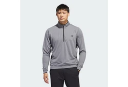 ADIDAS GOLF Sportsweatshirt LIGHTWEIGHT HALF-ZIP OBERTEIL Grau/Hellgrau/Dunkelgrau