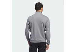ADIDAS GOLF Sportsweatshirt LIGHTWEIGHT HALF-ZIP OBERTEIL Grau/Hellgrau/Dunkelgrau
