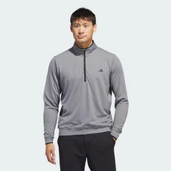 ADIDAS GOLF Sportsweatshirt LIGHTWEIGHT HALF-ZIP OBERTEIL Grau/Hellgrau/Dunkelgrau