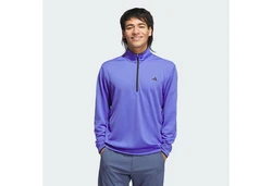 ADIDAS GOLF Sportsweatshirt LIGHTWEIGHT HALF-ZIP OBERTEIL Lila/Fliederfarben/Dunkelblau